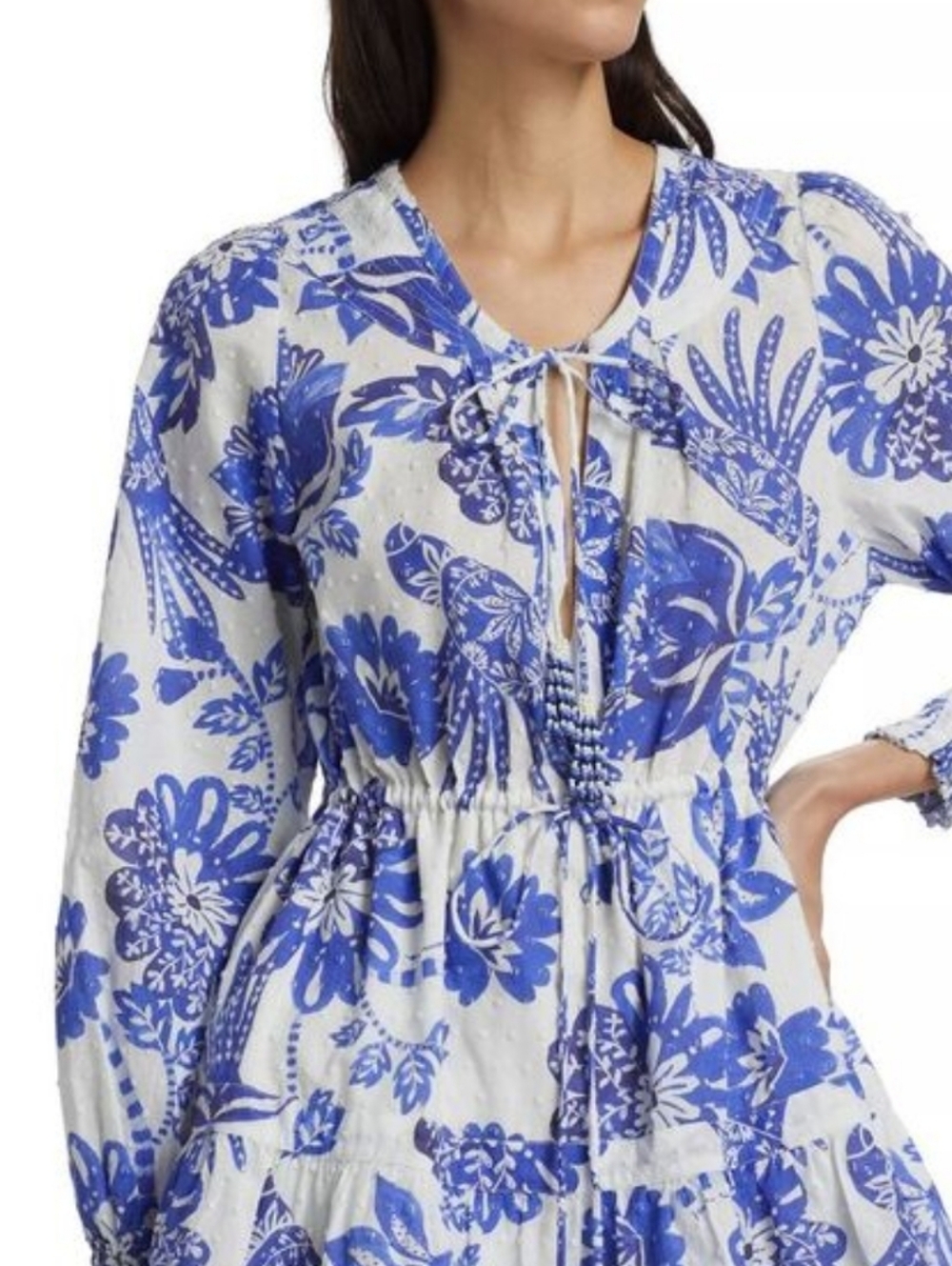 NWT FARM RIO | $210 Flowerful Birds Mini Dress - Picture 5 of 14